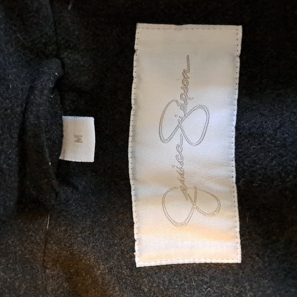 Practically new JESSICA SIMPSON charcoal gray jacket/coat. Sz m - Picture 8 of 10